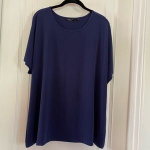 IMAN short sleeved t-shirt, navy blue